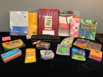Mixed Lot Of Back To School Supplies 22 Pieces
