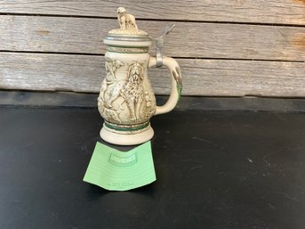 Great Dogs Of The Outdoors Stein By Avon Collectibles 1991 9 1/2' Tall