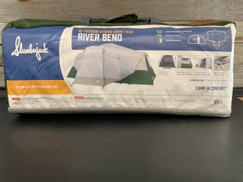 NEW Slumber Jack 10 Person Hybrid Dome Tent 17 Ft Wide X 10 Ft Deep 80 In Height