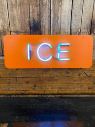 Genuine Neon Light 'Ice' 32 1/3' X 12' Self Contained Power Plug And Play