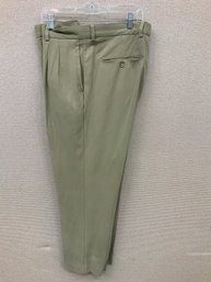 Men's Tommy Bahama Dress Pants 80 Silk 20 Rayon From Bamboo Size 38L No Stains, Rips Or Discoloration