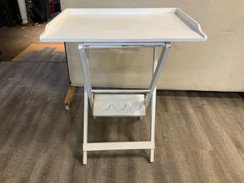 Foldable Drink Cart Holds Three Bottles 25' X 29' X 18'