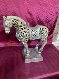 Reticulated Resin Horse