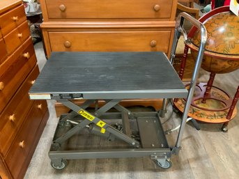 Pittsburgh Hydraulic Table Cart 34 1/2' X 28' X 18'