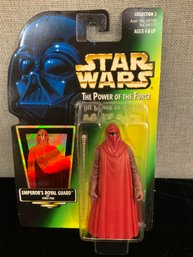 Star Wars Enmperor's Royal Guard With Force Pike Action Figure New In Box