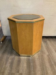 Octagonal Accent Table/ Nightstand/ Plant Stand 22' X 25'