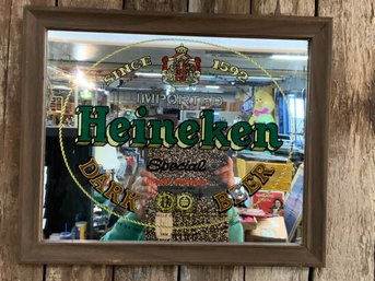Heineken Special Mirrored Bar Sign 14' Tall 17' Wide