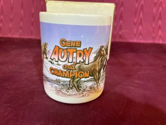 Gene Autry And Champion Mug 1994