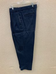 Men's Dockers Pants Navy Blue Size 34X29 No Stains, Rips Or Discoloration