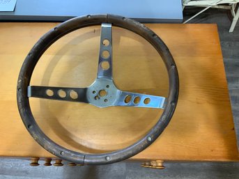 Steering Wheel For Race Car 1960s Hot Rod 13 1/2'