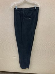 Men's Tommy Bahama Dress Pants 80 Silk 20 Rayon From Bamboo Size 38L No Stains, Rips Or Discoloration