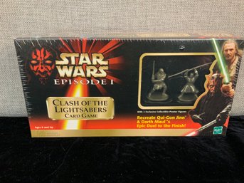 Star Wars Clash Of The Lightsabers Card Game Sealed New In Box