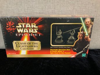 Star Wars Clash Of The Lightsabers Card Game Sealed New In Box
