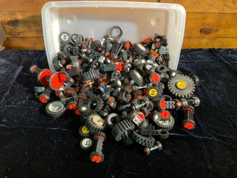 Mixed Lego Tire, Wheel And Accessories 3.15 Pounds