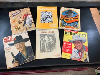 Heros Of The Silver Screen Photo Books And Magazines Lot Of 6