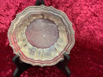 Silver Plated Avon Dish HMC Made In Italy 6 Inch Diameter