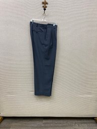 Men's Covington Dress Pants Charcoal Gray Size 36X29 No Stains Rips Or Discoloration Front Button Is Missing
