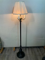 3 Way Floor Lamp Metal Post Very Heavy 58' Tall 8' Wide