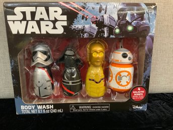 Star Wars Body Wash 4 Pack New In Box