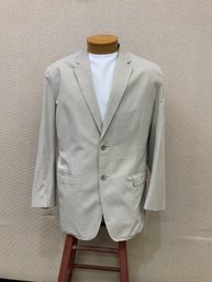 Men's Theory Blazer 100 Cotton Size 44 No Stains Rips Or Discoloration