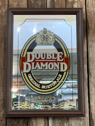 Double Diamond Mirror Bar Sign 20' Tall 14' Wide