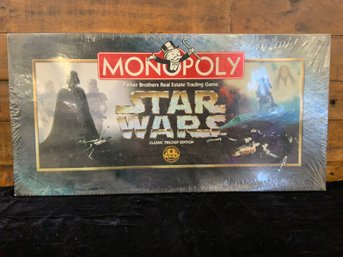 Star Wars Monopoly Sealed In Box Classic Trilogy Edition