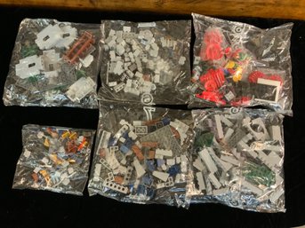 6 Unopened Bags Of Lego Pieces