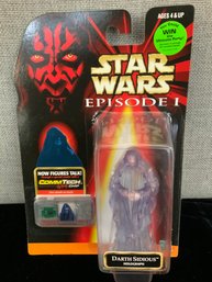 Star Wars Series 1 Darth Sidious Holograph Action Figure New In Box