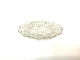 Vintage Glass Small Plate 6' Diameter