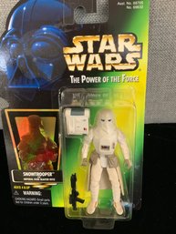 Star Wars Snow Trooper With Imperial Issue Blaster Rifle Action Figure New In Box