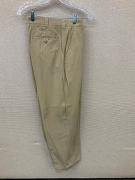 Men'sDickie Walker Dress Pants 59 Lyocell 41 Cotton Khaki Size 36 No Stains, Rips Or Discoloration