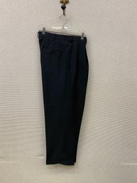 Men's Covington Dress Pants Black Size 36X 29 No Stains Rips Or Discoloration