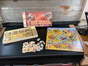 The Legend Of The Lone Ranger Game 1980 By Milton Bradley In Used Condition