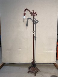 Antique Red Horse Floor Lamp 58 Tall
