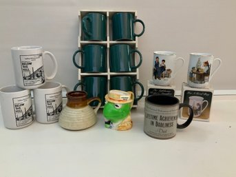 Lot Of Coffee Mugs 14 Pieces