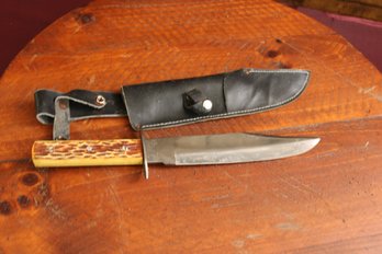 Bowie Knife With Sheath 15' Overall
