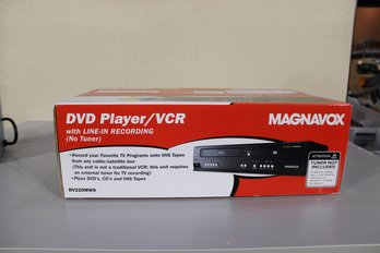 Magnavox DVD Player VCR New In Box