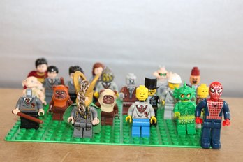 Harry Potter, Marvel Comic, Ewok Lego Figures 20 Total