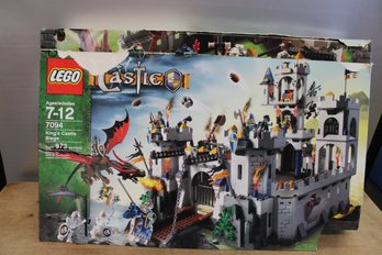 Lego 7094 Castle Kings Castle 973 Pieces Open Box New Packages Inside Factory Sealed.