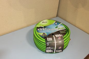 Kink Control Plus Heavy Duty Garden Hose 100 Feet 5/8 Diameter