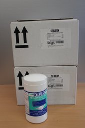 Scrubs Medaphene Plus Disinfecting Wipes 6 Jars Per Case 2 Case In Lot