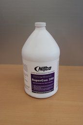 Nitco Floor Maintenance Solutions Power Scrub Super Con 350 Floor Cleaner And Degreaser 1 Gallon
