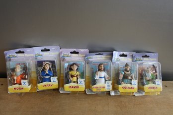 Tales Of Glory Bible Figures 6 Total New In Packages