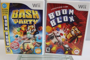 2 Wii Games Wii Boom Blocks Wii Boom Blocks Bash Party