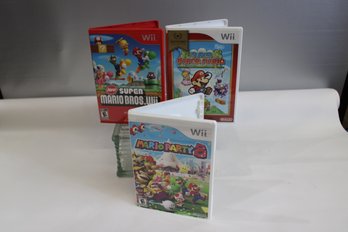 3 Wii Super Mario Bros. Wii Super Mario & Mario Party 8
