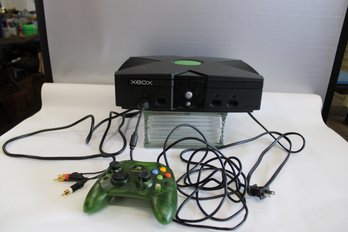 X Box Video Game SWS With One Controller And Power Cord