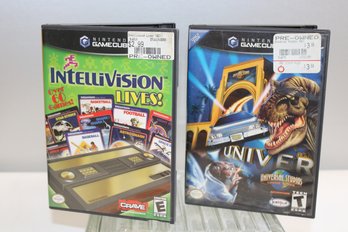 Nintendo Game Cube Intellivision Lives! Universal Studios Theme Park (2 Games)
