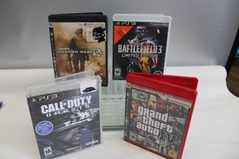 PS3 Call Of Duty Ghosts Call Of Duty Modern Warfare 2 Grand Theft Auto IV Battlefield 3 Ltd Edition (4 Games)