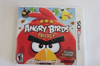 Nintendo 3 DS Agry Birds Trilogy And Super Mario 3D Land