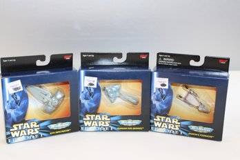 2 Star Wars Ep. 1 Micro Machines Gungan Sub Anakin's Podracer Sith Infiltrator New In Boxes